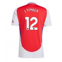 Camiseta Arsenal Jurrien Timber #12 Primera Equipación 2024-25 manga corta